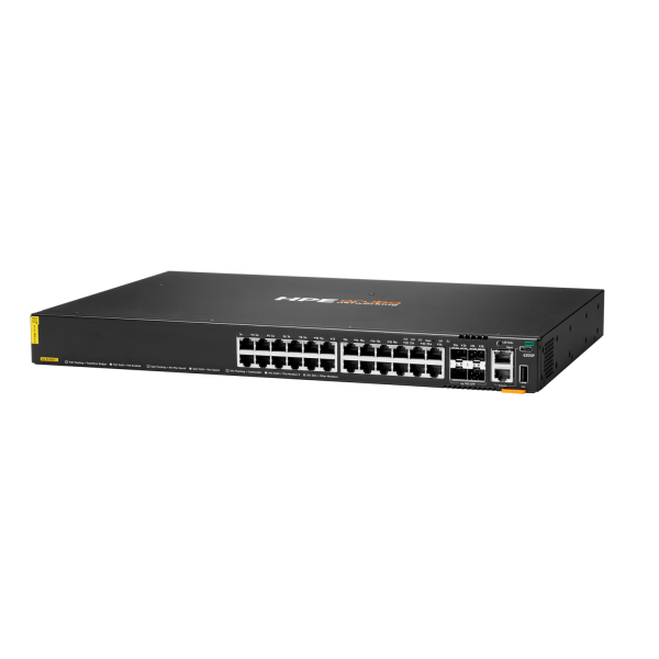 HPE Aruba Networking Aruba CX 6200F 24G Class-4 PoE 4SFP+ 370W Gestito L3 Gigabit Ethernet [10/100/1000] Supporto Power over Ethernet [PoE] 1U (HPE Aruba 6200F 24G Class4 PoE 4SFP+ 3)Hpe0190017638164JL725B#ABB