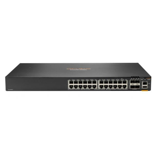 HPE Aruba Networking Aruba CX 6200F 24G Class-4 PoE 4SFP+ 370W Gestito L3 Gigabit Ethernet [10/100/1000] Supporto Power over Ethernet [PoE] 1U (HPE Aruba 6200F 24G Class4 PoE 4SFP+ 3)Hpe0190017638164JL725B#ABB