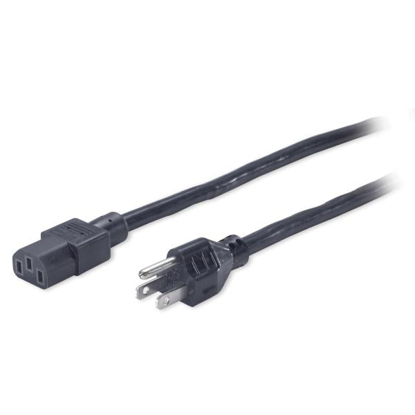 APC PWR C13 / 5-15P, 2.4 m Nero 2,4 m NEMA 5-15P (Power Cord C13 to 5-15P 2.4m - **New Retail** - Warranty: 12M)ApcAP9893