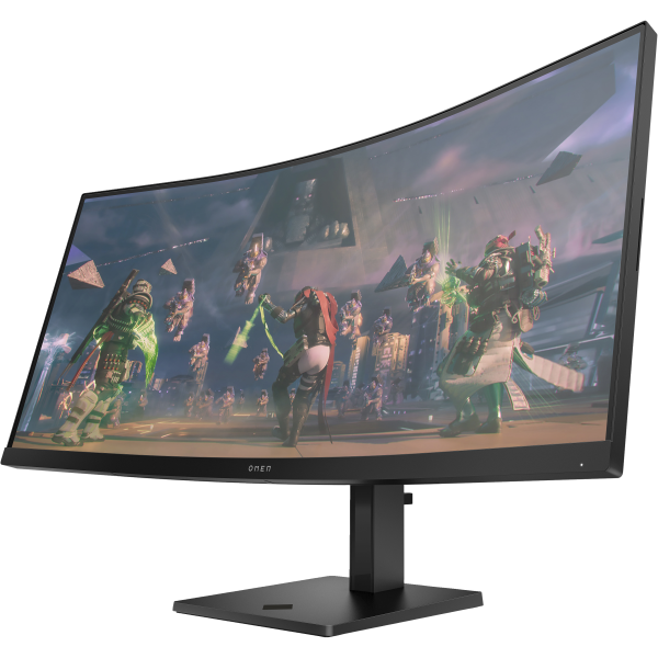 OMEN by HP Monitor da gaming curvo 34 WQHD 165 Hz  OMEN 34c (Omen By Hp 34C Computer - Monitor 86.4 Cm [34] 3440 X - 1440 Pixels Wide Quad Hd Led Black - Warranty: 12M)Hp780K8E9#ABB
