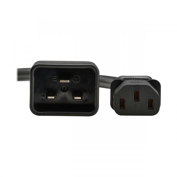 Eaton P032-02M-EU cavo di alimentazione Nero 2 m IEC C20 IEC C13 (POWER CABLE C20 TO C13 H05VV-F - 10A 2M)Eaton0037332281012P032-02M-EU