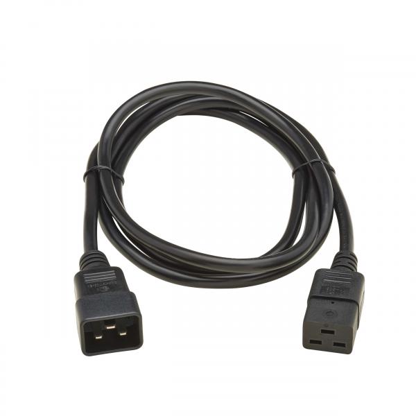 Eaton P036-02M-EU cavo di alimentazione Nero 2 m IEC C20 IEC C19 (POWER CABLE C20 TO C19 H05VVF - 16A 2M)EatonP036-02M-EU