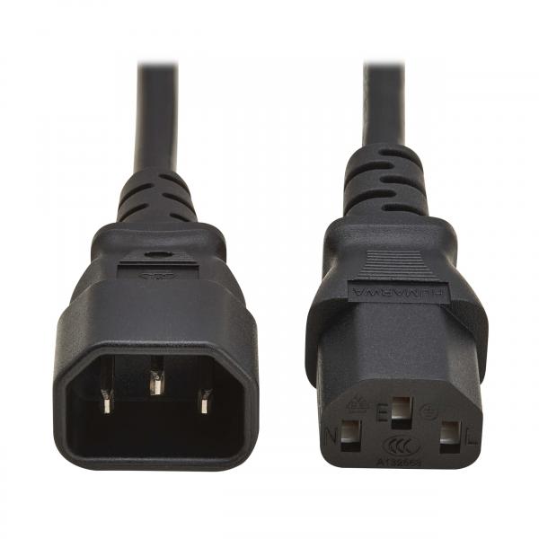 Eaton P004-P5M-EU cavo di alimentazione Nero 0,5 m IEC C13 IEC C14 (Eaton Tripp Lite Series - Power cable - IEC 60320 C14 to power IEC 60320 C13 - 250 V - 10 A - 50 cm - black - Europe - for P/N: B020-U16-19-IPF, B020-U16-19-IPG, B020-U16-19-KF, B020...