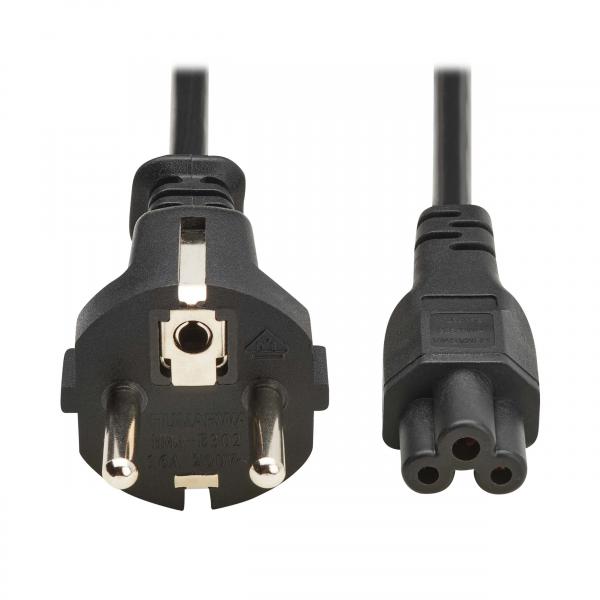 Eaton P058-02M-EU cavo di alimentazione Nero 2 m CEE7/4 Accoppiatore C5 (POWER CABLE SCHUKO TO C52.5A - H05VV-F 2M)Eaton0037332281074P058-02M-EU