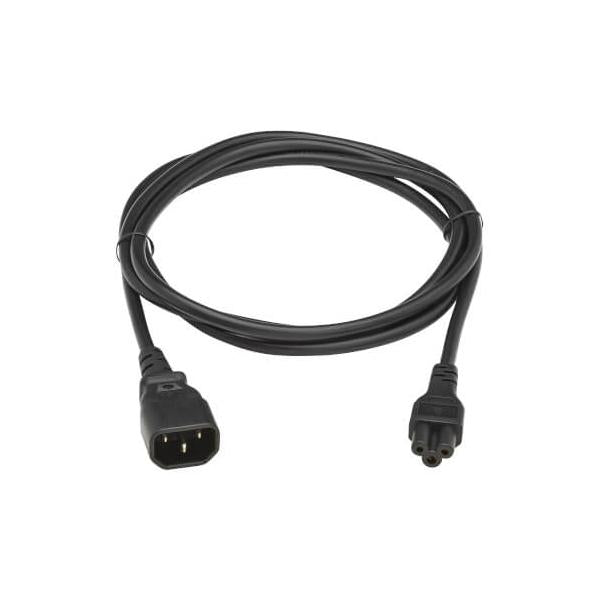 Eaton P014-02M-EU cavo di alimentazione Nero 2 m IEC C14 IEC C5 (POWER CABLE C14 TO C5 H05VV-F - 2.5A 2M)Eaton0037332280992P014-02M-EU