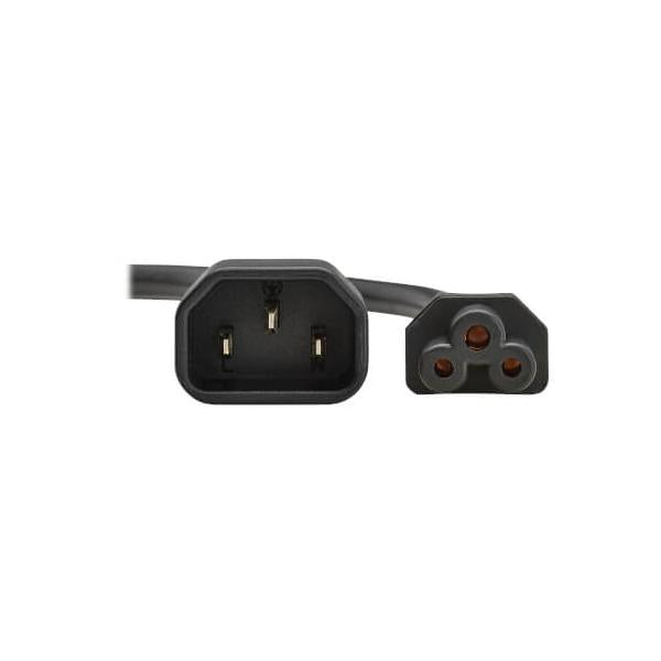 Eaton P014-02M-EU cavo di alimentazione Nero 2 m IEC C14 IEC C5 (POWER CABLE C14 TO C5 H05VVF - 25A 2M)Eaton0037332280992P014-02M-EU