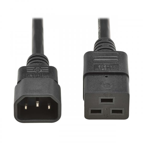Eaton P047-03M-EU cavo di alimentazione Nero 3 m IEC C14 IEC C19 (Power cable, C14 to C19, H05VV-F, 10A, 3M)Eaton0037332281050P047-03M-EU