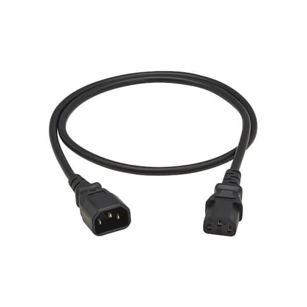 Eaton P004-01M-EU cavo di alimentazione Nero 1 m IEC C13 IEC C14 (PDU POWER CORD C13 TO C14 - - 10A 250V H05VV-F 1M [3.28 - FT.] BLACK - Warranty: 12M)Eaton0037332280879P004-01M-EU