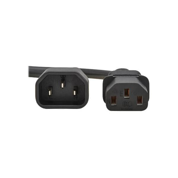 Eaton P004-01M-EU cavo di alimentazione Nero 1 m IEC C13 IEC C14 (PDU POWER CORD C13 TO C14 - - 10A 250V H05VV-F 1M [3.28 - FT.] BLACK - Warranty: 12M)Eaton0037332280879P004-01M-EU