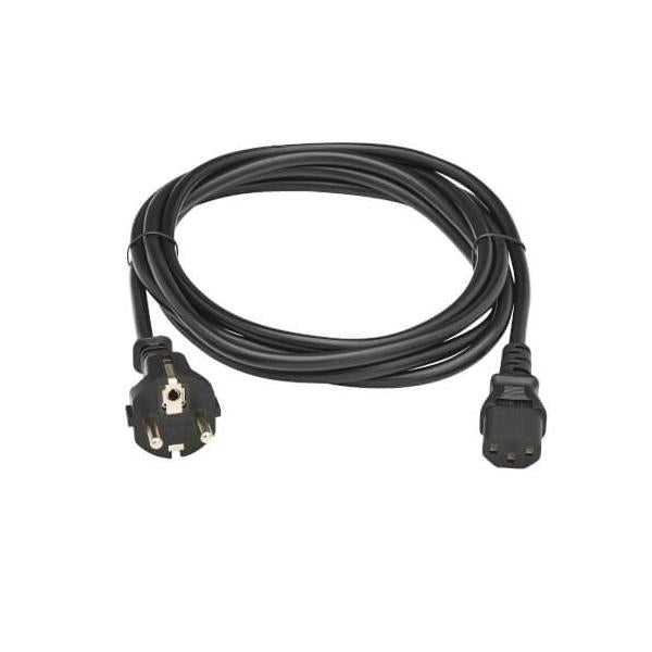 Eaton P054-03M-EU cavo di alimentazione Nero 3 m CEE7/7 IEC C13 (PDU POWER CORD C13 TO SCHUKO - [CEE 7/7] - 10A 250V H05VV-F 3M)EatonP054-03M-EU