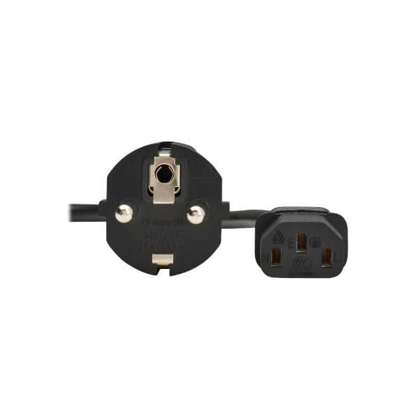 Eaton P054-03M-EU cavo di alimentazione Nero 3 m CEE7/7 IEC C13 (PDU POWER CORD C13 TO SCHUKO - [CEE 7/7] - 10A 250V H05VV-F 3M)EatonP054-03M-EU