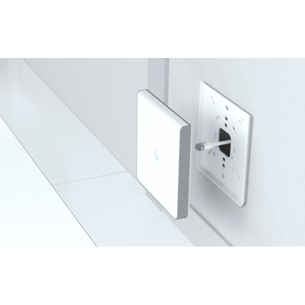 Ubiquiti U6 Enterprise 4800 Mbit/s Bianco Supporto Power over Ethernet [PoE] (Ubiquiti Access-Point UniFi U6-Enterprise-IW 802.11ax [ohne PoE-Adapter] Ohne/without PoE Adapter)UbiquitiU6-ENTERPRISE-IW