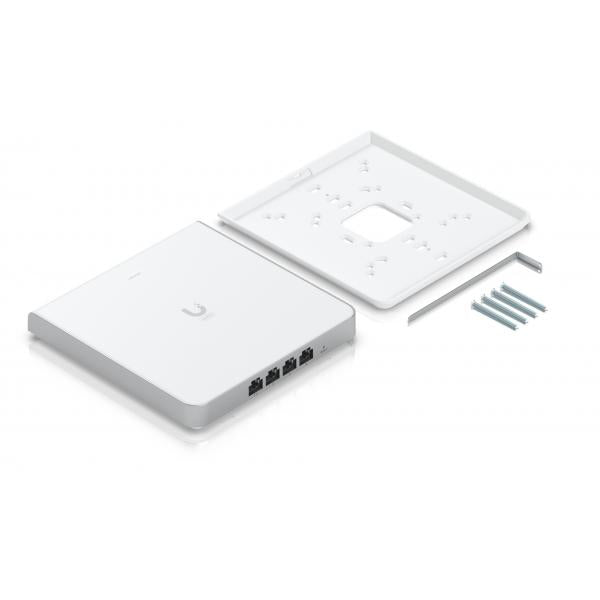 Ubiquiti U6 Enterprise 4800 Mbit/s Bianco Supporto Power over Ethernet [PoE] (Ubiquiti Access-Point UniFi U6-Enterprise-IW 802.11ax [ohne PoE-Adapter] Ohne/without PoE Adapter)UbiquitiU6-ENTERPRISE-IW