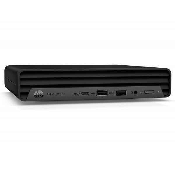 HP Pro 400 G9 Intel Core i5 i5-12500T 8 GB DDR4-SDRAM 256 GB SSD Mini PC Nero (HP PRO MINI 400 G9 CI5-12500T - 8GB 256GB DOS WIFI6E HDMI 1Y) - Versione TedescaHp01963374261846U6H1ES#ABD