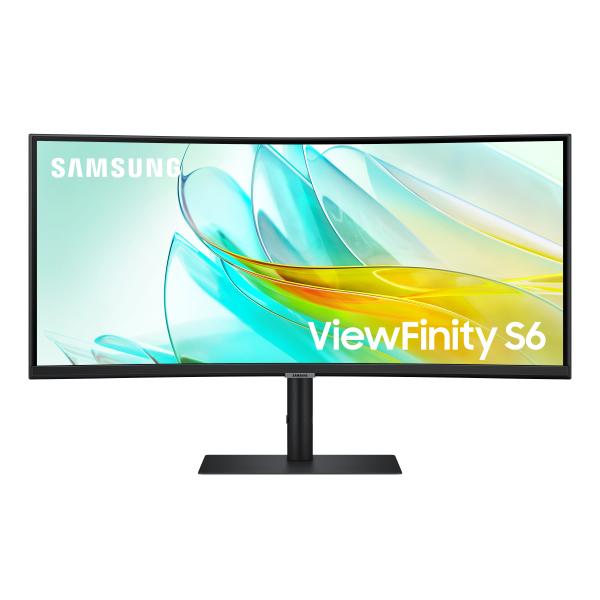 Samsung Monitor HRM ViewFinity S6 - S65UC da 34'' WQHD Curvo (Samsung LCD S34C652UAU 34 black)SamsungLS34C652UAUXEN