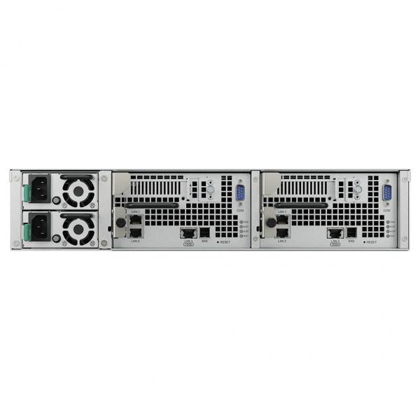 Synology UC3400 server NAS e di archiviazione Armadio [2U] Intel Xeon D D-1541 8 GB DDR4 0 TB (Synology UC3400 12 bay Unified Controller; Active-Active IP-SAN Storage for Mission-Critical Services; Enterprise-Class High Availability; Virtualization-R...