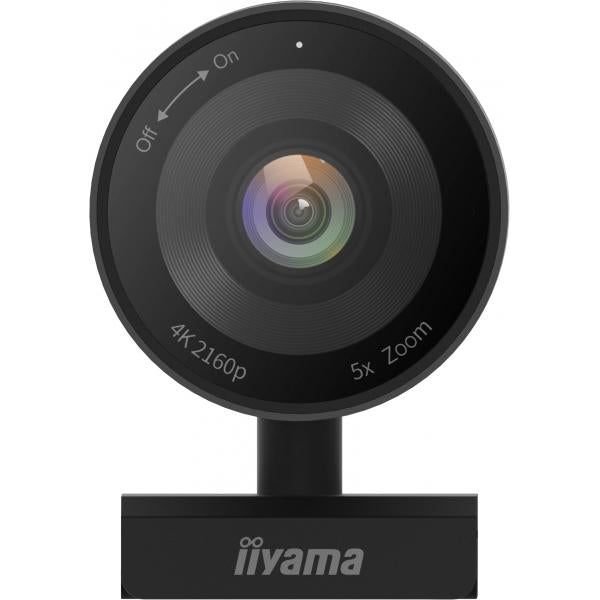 Iiyama UC-CAM10PRO-1 webcam 8,46 MP 2160 x 1080 Pixel USB-C Nero (iiyama UC-CAM10PRO-1 - Webcam - inclinazione - colore - 8,46 MP - audio - USB-C)Iiyama4948570033140UC-CAM10PRO-1