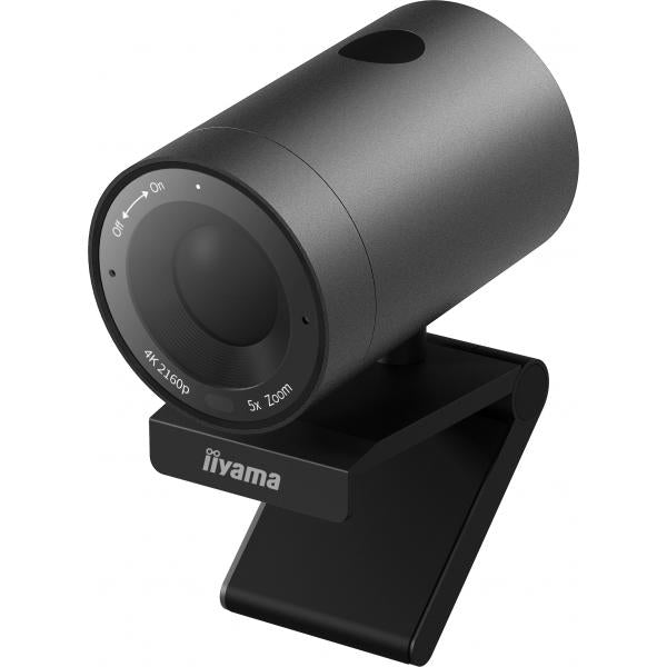 Iiyama UC-CAM10PRO-1 webcam 8,46 MP 2160 x 1080 Pixel USB-C Nero (iiyama UC-CAM10PRO-1 - Webcam - inclinazione - colore - 8,46 MP - audio - USB-C)Iiyama4948570033140UC-CAM10PRO-1