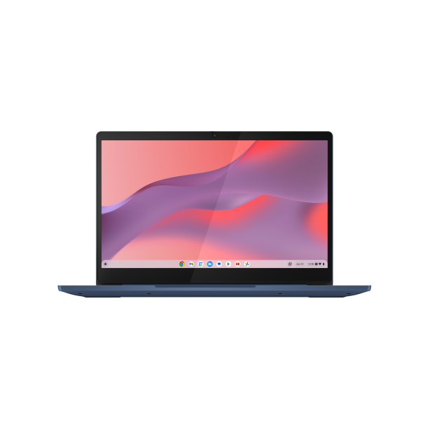 Lenovo IdeaPad Slim 3 Chrome 14M868 MediaTek Kompanio 520 Chromebook 35,6 cm [14] Full HD 4 GB LPDDR4x-SDRAM 64 GB eMMC Wi-Fi 6 [802.11ax] ChromeOS Inglese UK Blu (Lenovo) - Versione UKLenovo019752930609382XJ001AUK