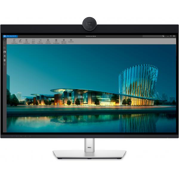 DELL UltraSharp U3224KBA Monitor PC 80 cm [31.5] 6144 x 3456 Pixel 6K Ultra HD LCD Nero, Argento (Dell UltraSharp U3224KBA - LED monitor - 32 [31.5 viewable] - 6144 x 3456 6K @ 60 Hz - IPS Black - 450 cd/m - 2000:1 - 5 ms - Thunderbolt 4, HDMI, Mini ...