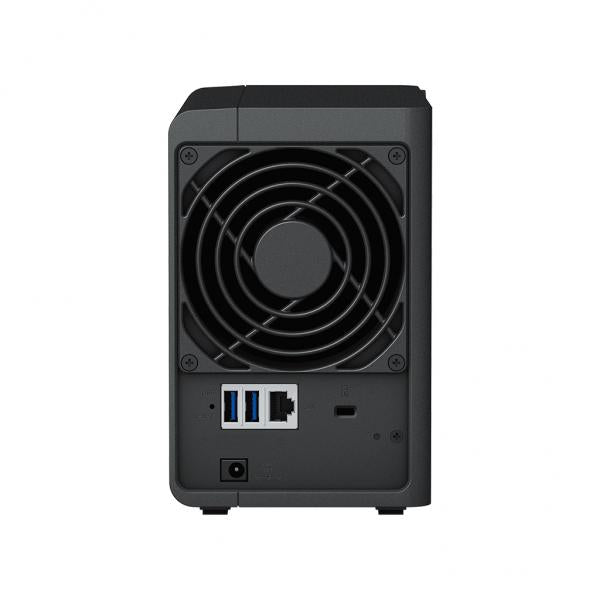 Synology DiskStation DS223 NAS Mini Tower Realtek RTD1619B 2 GB DDR4 24 TB HDD DiskStation Manager Nero (Synology DS223 24TB [Synology HAT3300] 2 bay desktop NAS; AMD Ryzen [3Years warranty])Synology5050914224844DS223/24TB-HAT33
