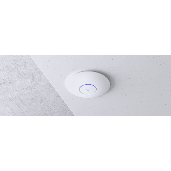 Ubiquiti U6+ punto accesso WLAN 2402 Mbit/s Bianco Supporto Power over Ethernet [PoE] (Ubiquiti Access-Point UniFi U6-Plus [U6+] 802.11ax [ohne PoE-Adapter] Ohne/without PoE Adapter)UbiquitiU6+