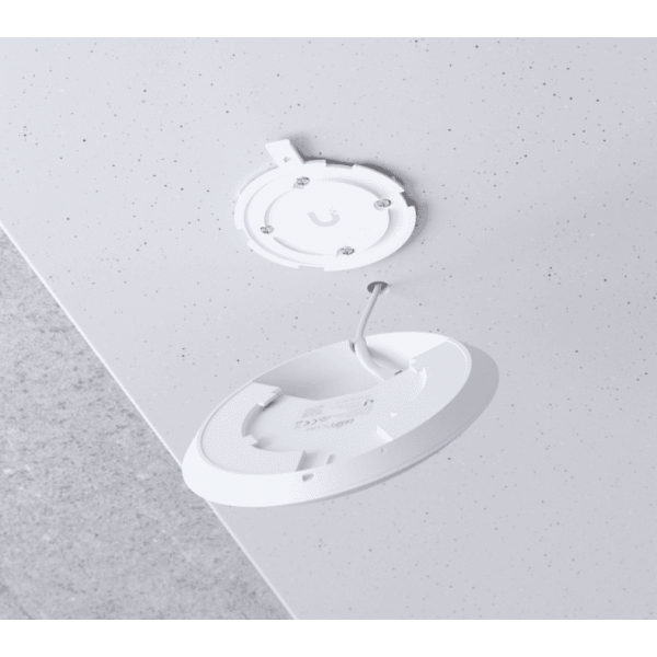 Ubiquiti U6+ punto accesso WLAN 2402 Mbit/s Bianco Supporto Power over Ethernet [PoE] (Ubiquiti Access-Point UniFi U6-Plus [U6+] 802.11ax [ohne PoE-Adapter] Ohne/without PoE Adapter)UbiquitiU6+