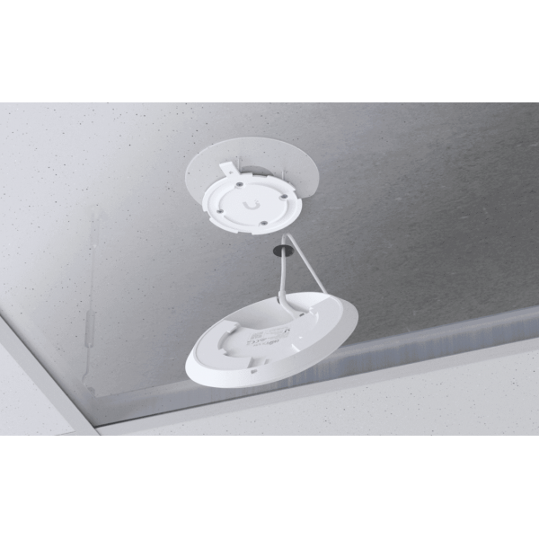Ubiquiti U6+ punto accesso WLAN 2402 Mbit/s Bianco Supporto Power over Ethernet [PoE] (Ubiquiti Access-Point UniFi U6-Plus [U6+] 802.11ax [ohne PoE-Adapter] Ohne/without PoE Adapter)UbiquitiU6+