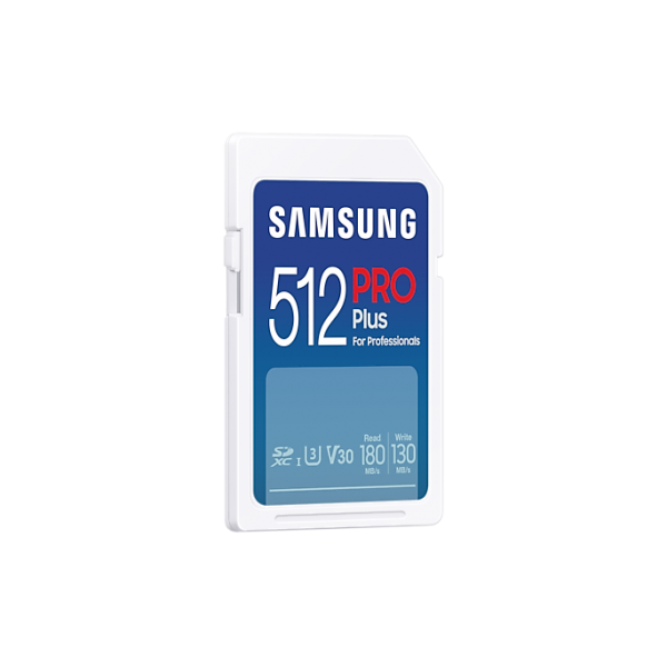 Samsung PRO Plus MB-SD512SB/WW memoria flash 512 GB SDXC UHS-I (512Sb/Ww Memory Card 512 Gb - Sdxc Uhs-I - Warranty: 12M)Samsung8806094788006MB-SD512SB/WW