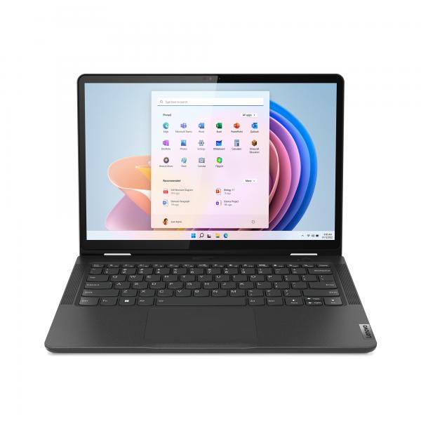 Lenovo 13w Yoga Gen 2 AMD Ryzen 5 7530U Ibrido [2 in 1] 33,8 cm [13.3] Touch screen WUXGA 8 GB DDR4-SDRAM 256 GB SSD Wi-Fi 6 [802.11ax] Windows 11 Pro Inglese UK Nero (LENOVO 13W SERIES 13W2 R5-7530U - IG+8G NE/13.3 8GB 256GB W11 PRO) - Versione UKLe...