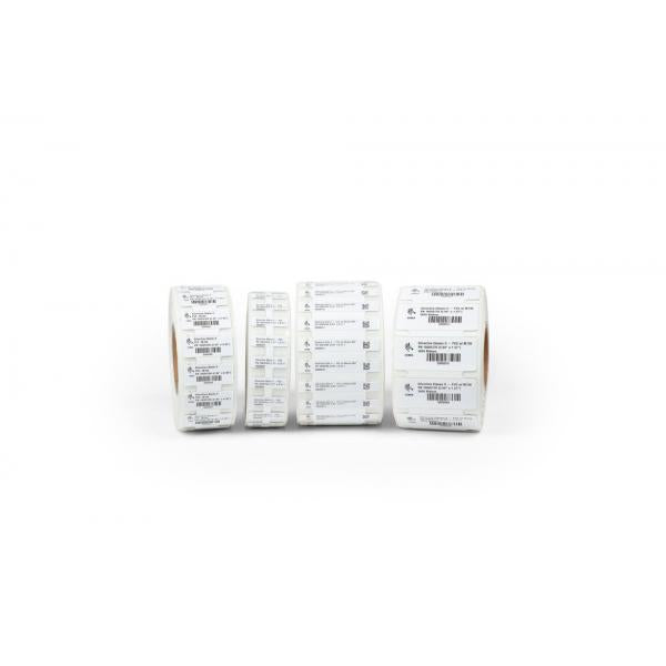 Zebra Silverline Blade II+ RFID Label Bianco (LABEL SYNTHETIC 60X25MM RFID - COATED ACRYLIC ADH 76.2MM 400/R)Zebra10039973