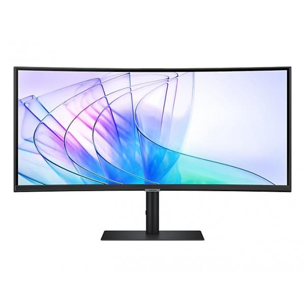 Samsung LS34C652VAU Monitor PC 86,4 cm [34] 3440 x 1440 Pixel UltraWide Quad HD LED Nero (34IN S65VC WEBCAM + KVM - [H] 333.72 [V] 21:09:00 3440 X 1)Samsung8806094974843LS34C652VAUXXU