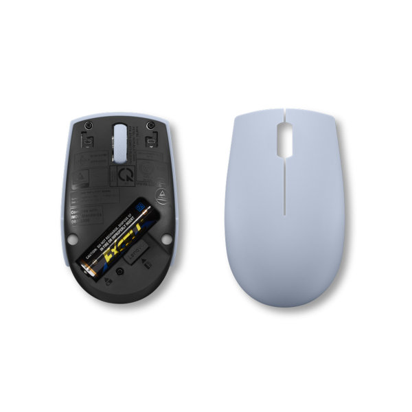Lenovo Mouse wireless 300 compatto [Blu Ghiaccio] (Lenovo 300 Wireless Compact Mouse [Fro)Lenovo0195892080725GY51L15679