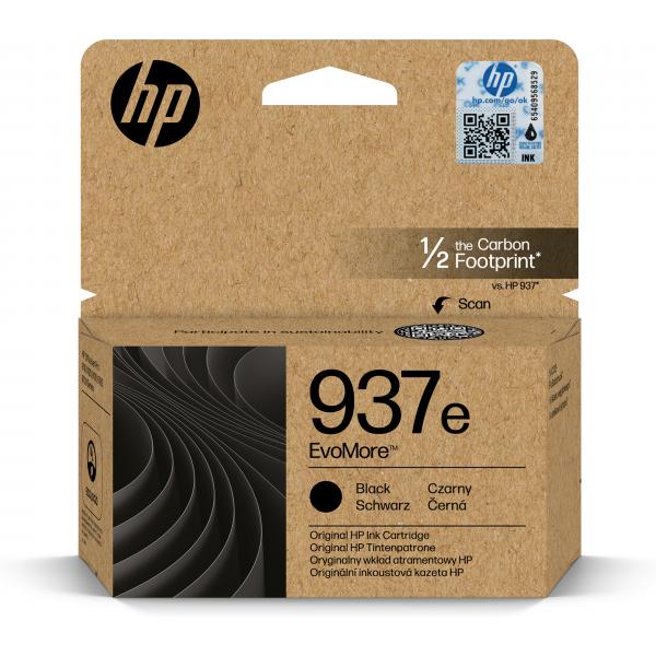 HP Cartuccia di inchiostro nero originale 937e EvoMore (HP 937E EvoMore Ink Cart Blk)Hp4S6W9NE