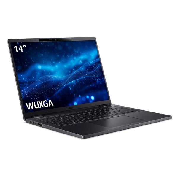 Acer TravelMate P6 TMP614-53-TCO Intel Core i7 i7-1355U Computer portatile 35,6 cm [14] WUXGA 16 GB LPDDR5-SDRAM 512 GB SSD Wi-Fi 6E [802.11ax] Windows 11 Pro Nero (TMP614-53 I7-1355U 16GB/512GB W11P) - Versione UKAcer4711121715983NX.B0AEK.002