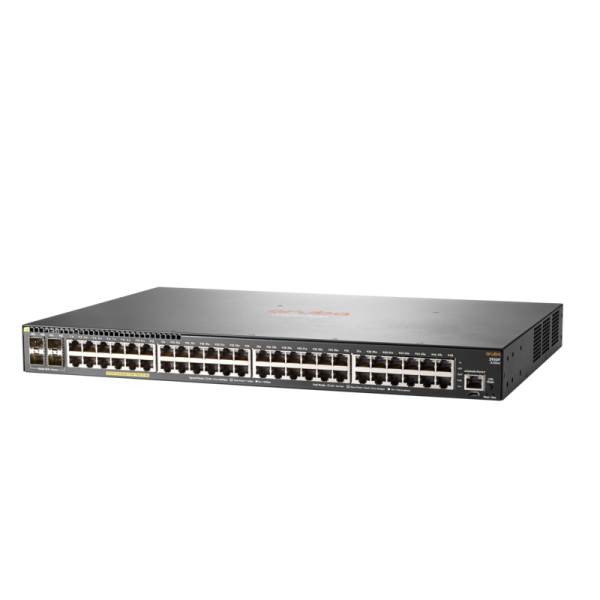 HPE Aruba Networking Aruba 2930F 48G PoE+ 4SFP+ Gestito L3 Gigabit Ethernet [10/100/1000] Supporto Power over Ethernet [PoE] 1U Grigio (ARUBA 2930F 48G POE+ 4SF - P+ SWCH)HpeJL256A