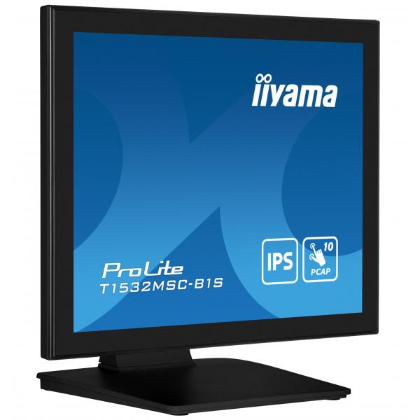 Iiyama ProLite T1532MSC-B1S Monitor PC 38,1 cm [15] 1024 x 768 Pixel XGA LCD Touch screen Nero (iiyama ProLite T1532MSC-B1S computer monitor 38.1 cm [15'])Iiyama4948570122097T1532MSC-B1S