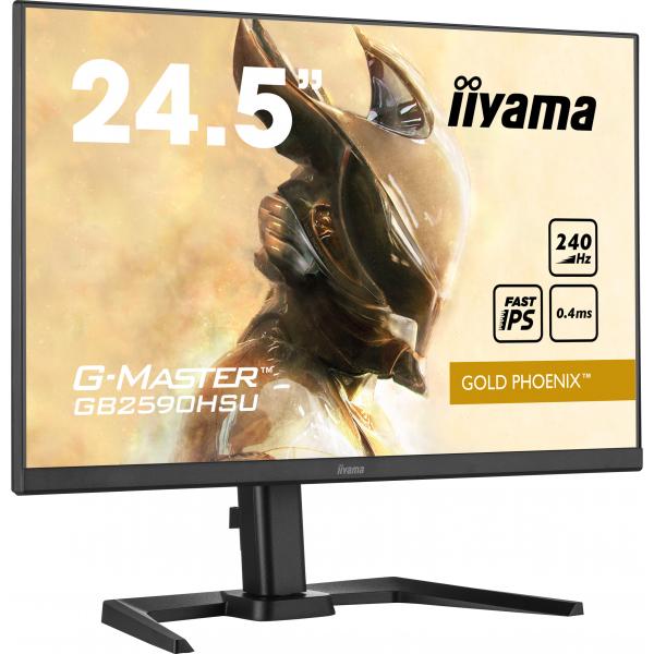 Iiyama G-MASTER GB2590HSU-B5 Monitor PC 62,2 cm [24.5] 1920 x 1080 Pixel Full HD LCD Nero (iiyama G-MASTER GB2590HSU-B5 computer monitor 62.2 cm [24.5')IiyamaGB2590HSU-B5