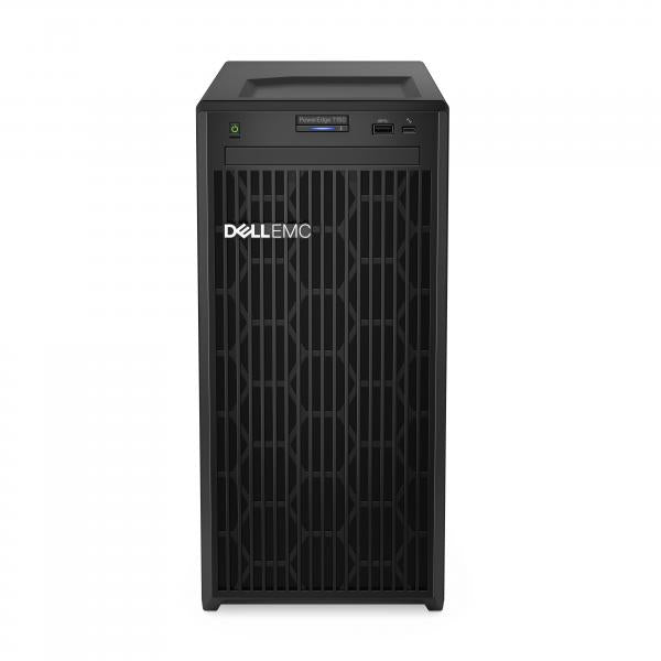 DELL PowerEdge T150 server 1 TB Armadio [4U] Intel Pentium G6405T 3,5 GHz 8 GB DDR4-SDRAM 300 W (Dell PowerEdge T150 - Server - MT - 1 via - 1 x Pentium Gold G6405T fino a - RAM 8 GB - HDD 1 TB - Matrox G200 - Gigabit Ethernet -monitor: nessuno - ner...