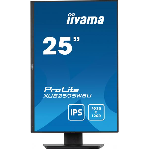 Iiyama ProLite XUB2595WSU-B5 Monitor PC 63,5 cm [25] 1920 x 1200 Pixel WUXGA LED Nero (Iiyama XUB2595WSU-B5 25 IPS LCD)Iiyama4948570121465XUB2595WSU-B5