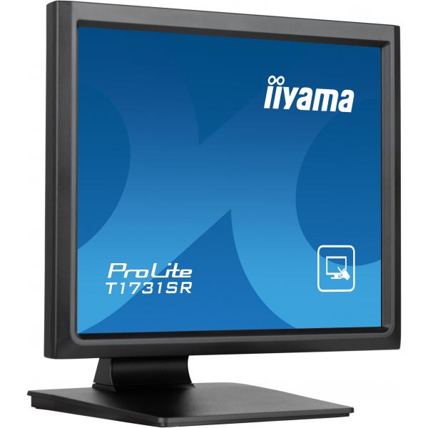 Iiyama ProLite T1731SR-B1S Monitor PC 43,2 cm [17] 1280 x 1024 Pixel SXGA LCD Touch screen Nero (iiyama ProLite T1731SR-B1S computer monitor 43.2 cm [17'] 1280 x 1024 pixels SXGA LCD Touchscreen Black)Iiyama4948570122127T1731SR-B1S