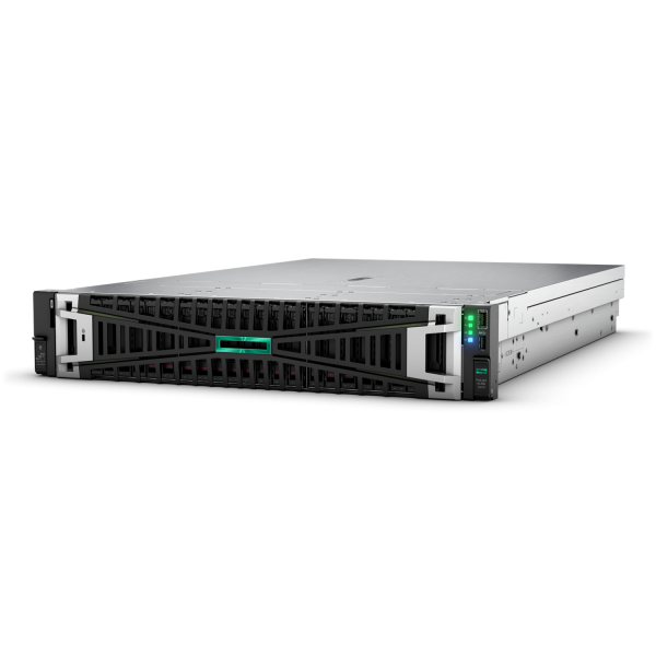HPE ProLiant DL385 Gen11 server 0 GB Armadio [2U] AMD EPYC 9124 3 GHz 32 GB DDR5-SDRAM 1000 W (HPE PROLIANT DL385 GEN11 AMD EPYC,9124 3GHz 32GB MR408I-O 1GB 4-PORT,8x SFF SATA 1000W)HpeP59705-421