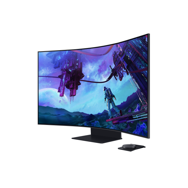 Samsung Monitor Gaming Odyssey Ark 2 Gen. da 55 UHD Curvo (Samsung Odyssey Ark S55CG970NU skrm -)SamsungLS55CG970NUXEN
