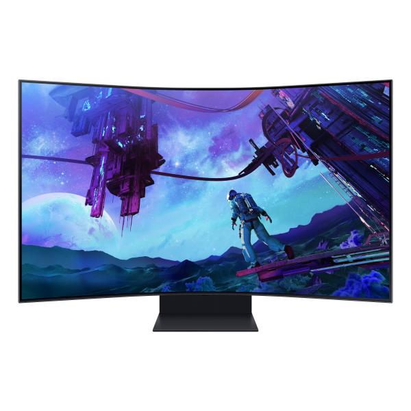 Samsung Monitor Gaming Odyssey Ark 2 Gen. da 55 UHD Curvo (Samsung Odyssey Ark S55CG970NU sk?rm -)SamsungLS55CG970NUXEN