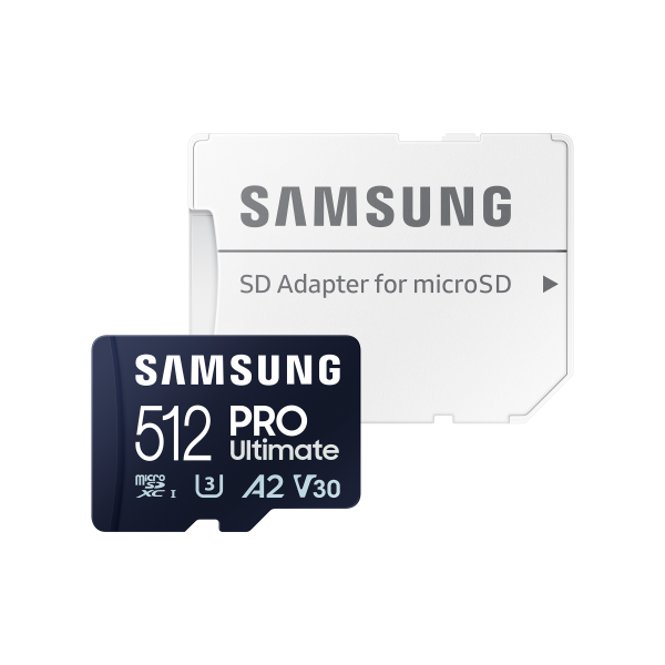 Samsung PRO Ultimate microSD Memory Card 512GB (Samsung PRO Ultimate MB-MY512SA - flas)Samsung8806094957228MB-MY512SA/WW