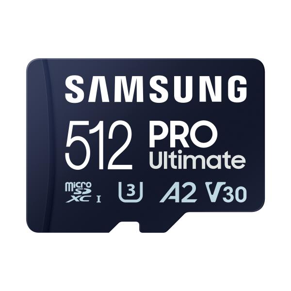 Samsung PRO Ultimate microSD Memory Card 512GB (Samsung PRO Ultimate MB-MY512SA - flas)Samsung8806094957228MB-MY512SA/WW