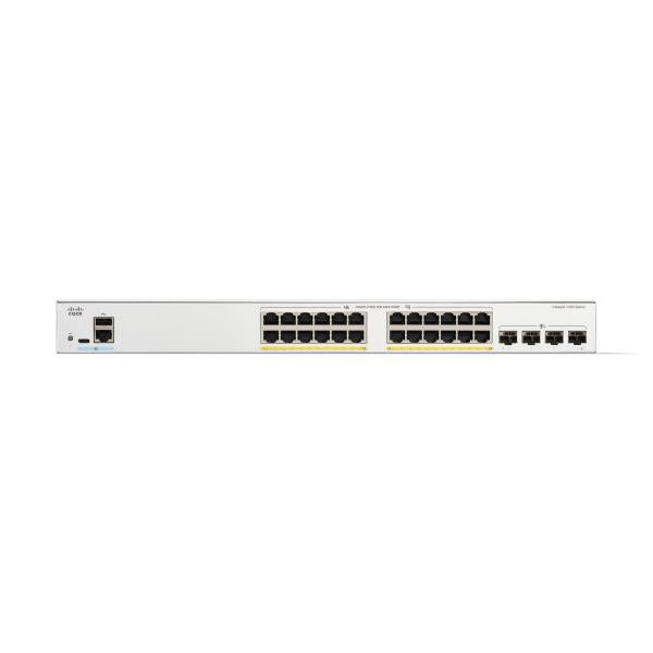 Cisco C1200-24P-4X switch di rete Gestito L2/L3 Gigabit Ethernet [10/100/1000] Bianco (CATALYST 1200 24-PORT GE POE - 4X10G SFP+)Cisco0889728521710C1200-24P-4X