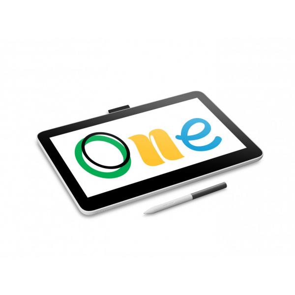 Wacom One 13 touch tavoletta grafica Bianco 2540 lpi [linee per pollice] 294 x 165 mm USB (One 13 touch graphic tablet - White 2540 lpi USB - Warranty: 12M)Wacom4949268623285DTH134W0B