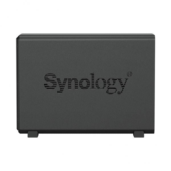 Synology DiskStation DS124 NAS Desktop Realtek RTD1619B 1 GB DDR4 6 TB HDD DiskStation Manager Nero (Synology DS124 6TB [Synology HAT3300] 1 bay NAS; Realtek RTD1619B 1.7GHz quad-core processor; 1 GB non-ECC DDR4; 1 x 1GbE RJ-45 LAN ports and 2 x USB...