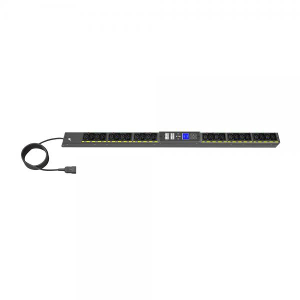 Eaton EVMAFC20A unità di distribuzione dell'energia [PDU] 24 presa[e] AC 22.5U Nero (PDU G4 MA 0U C20 16A 1P 12xC13,12xC39)Eaton3553340697104EVMAFC20A